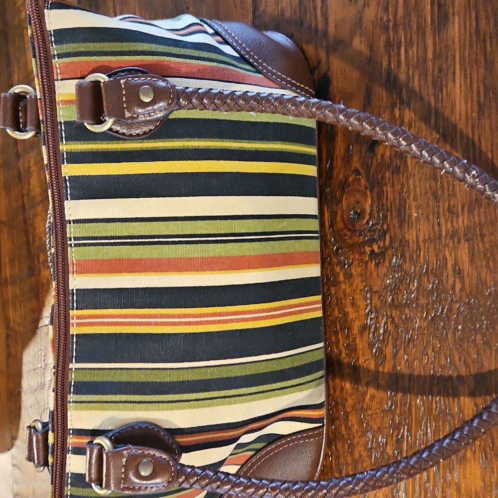Vintage Relic Stripped Purse